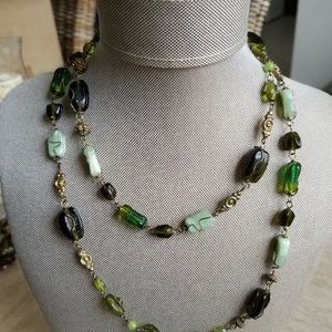 Green Stone Necklace